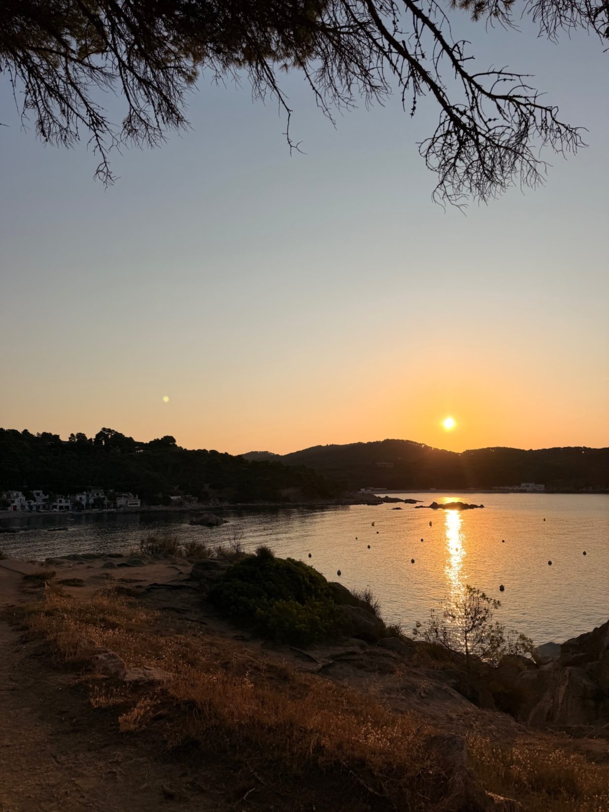 Costa de Palamós al capvespre